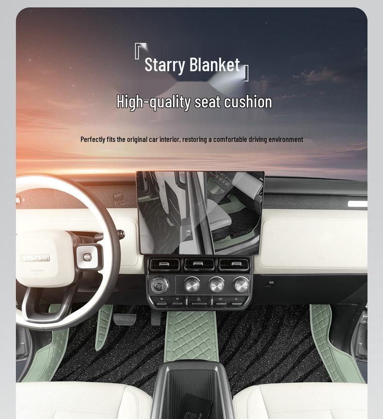 TPE All-Inclusive Floor Mats for Chery iCAR Super V23 - Fits 26 Models
