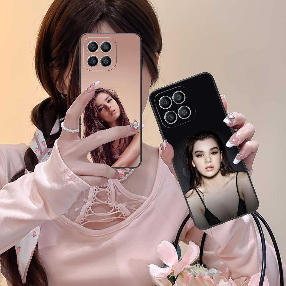 Hailee Steinfeld Matte TPU Mobile Phone Case for Honor 90 80 70 60 50 30 20 10 9 8 7 Pro S SE Lite 5G Colorful Printing Cover