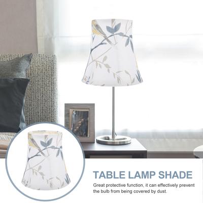 Fabric Lamp Shade Table Lamp Light Cover Bedside Floor Lampshade Easy Installation Decorative Replacement Lampshades for Desk