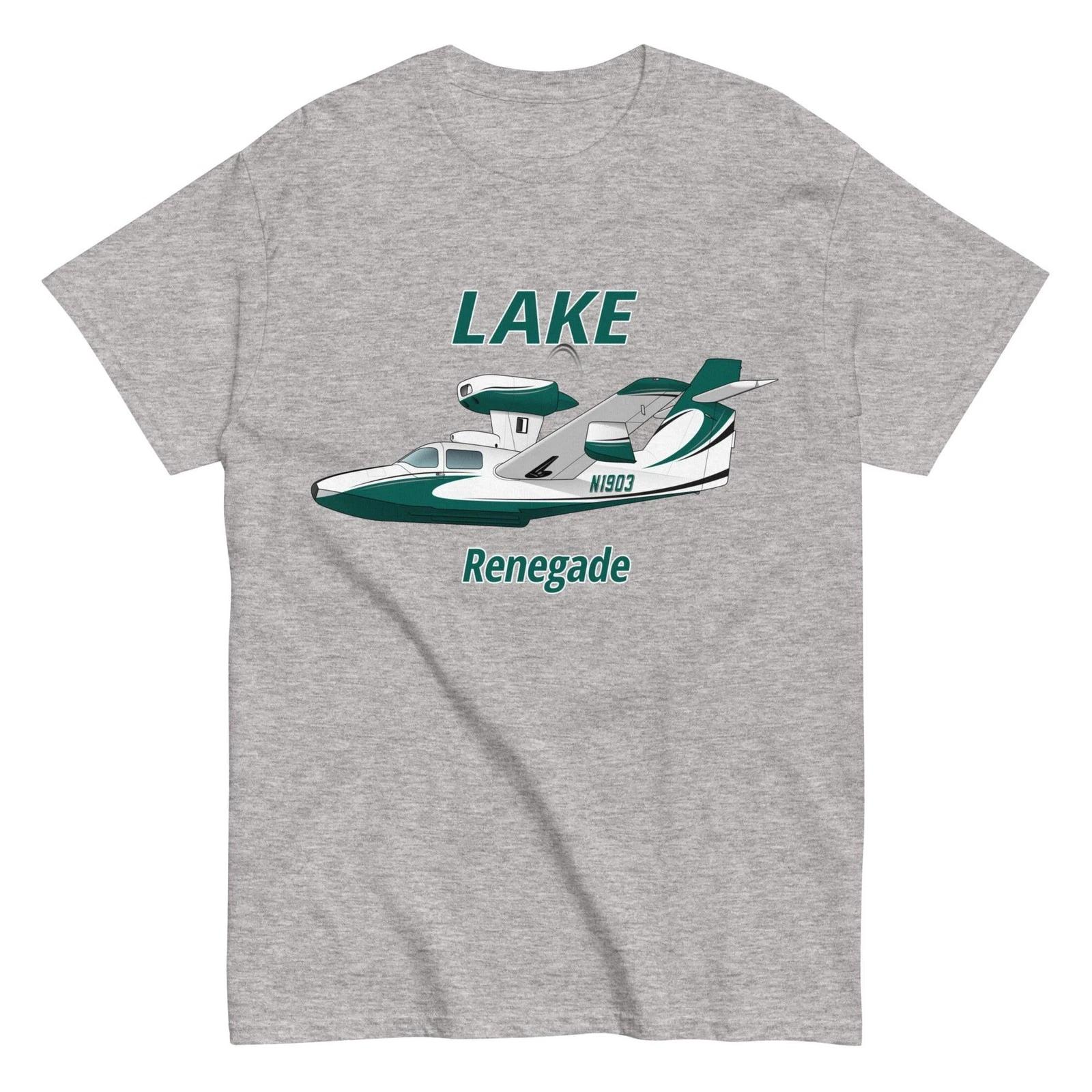 

Lake LA-250 Renegade T-Shirt | Custom Amphibious Plane Tee | Flyboy Toys S
