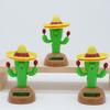 Schattig Auto Ornament, Schuddend Hoofd Ornament, Cactus Creatief Ornament, Auto Interieur Decoratie Accessoire, Woondecoratie Cadeau