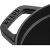 Кокотница Zwilling Staub, овальная, 42.8×37 см, чёрная, 8 л (40509-370-0)