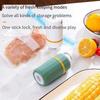 Household Electric Vacuum Machine Handheld Vacuum Wand Food Preservation Storage Bag Portable Vacuum Pump Kitchen Tools