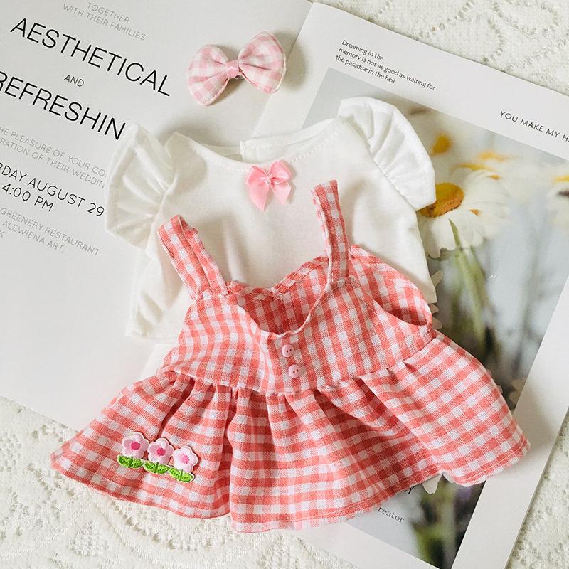 Medium 30cm Handmade Doll Clothes for Jointed Bear - S Size Belle Lulu Outfit Gift for Girls