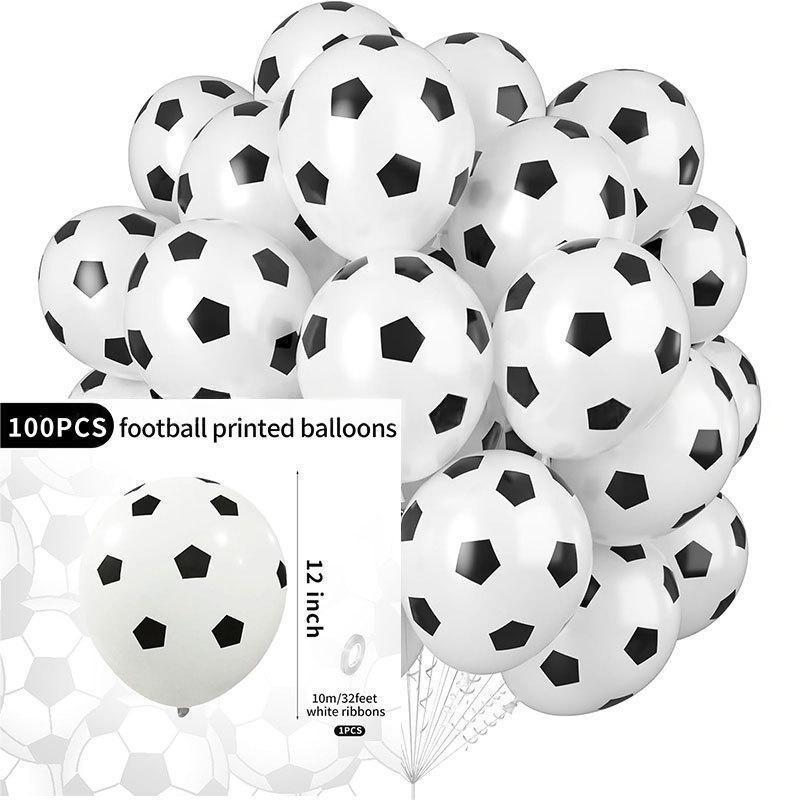 Neues Jahr Matt Glitzer Metallisch Latex Ballon Set für Dekorative Foto Atmosphäre
