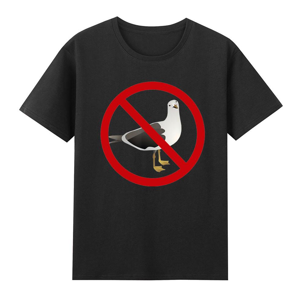 I Hate Seagulls Funny Seagulls Ban Tshirt S