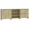 3098075 vidaXL Buffets 3 Pcs Sonoma Oak Engineered Wood