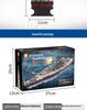 Fang Cheng Aircraft Carrier & Bismarck Battleship Model Toy - Educational Assembly Puzzle for Boys