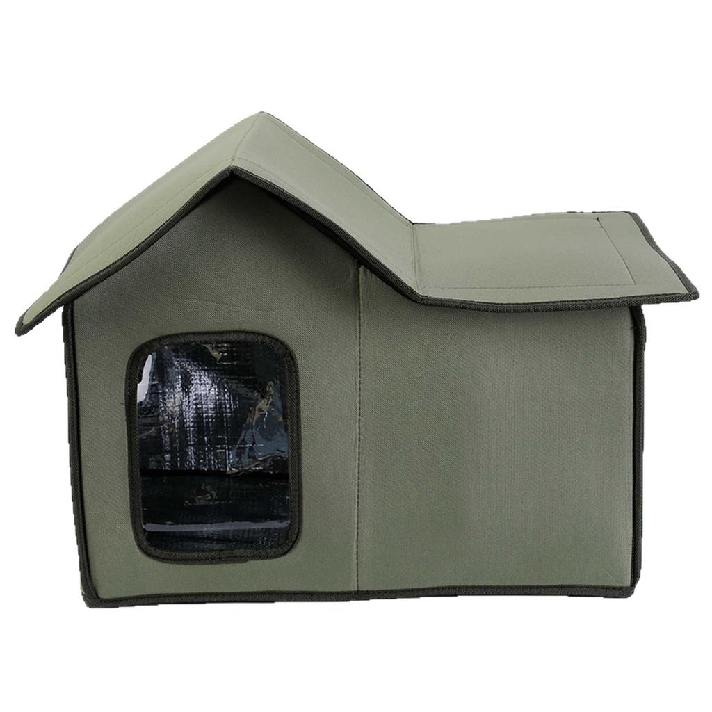 Durable Outdoor Pet House: Windproof, Waterproof, Collapsible, Washable, Easy Storage