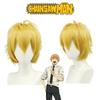 Man Denji Cosplay Wig Soft High Temperature Fiber Adjustable Head Size