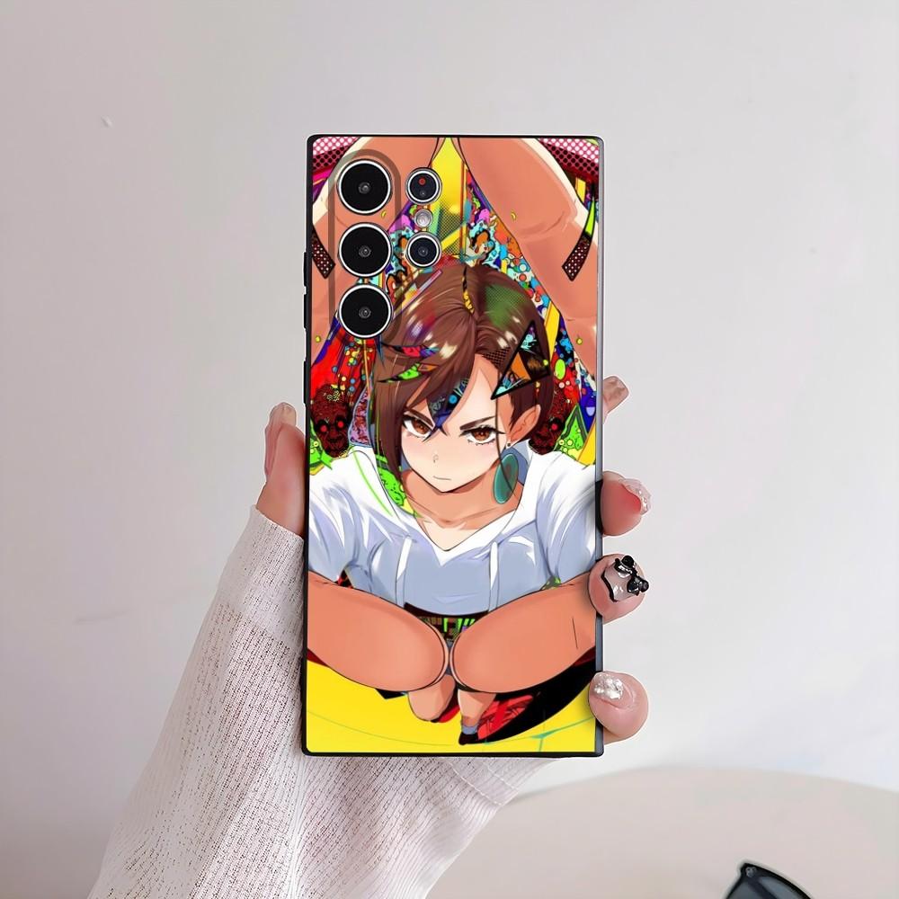 Anime D-Dandadan Phone Case For Samsung Galaxy S25 S24 S22 S23 Ultra S21 S20 Plus 5G Frosted Non-Slip Full Cover Soft Case