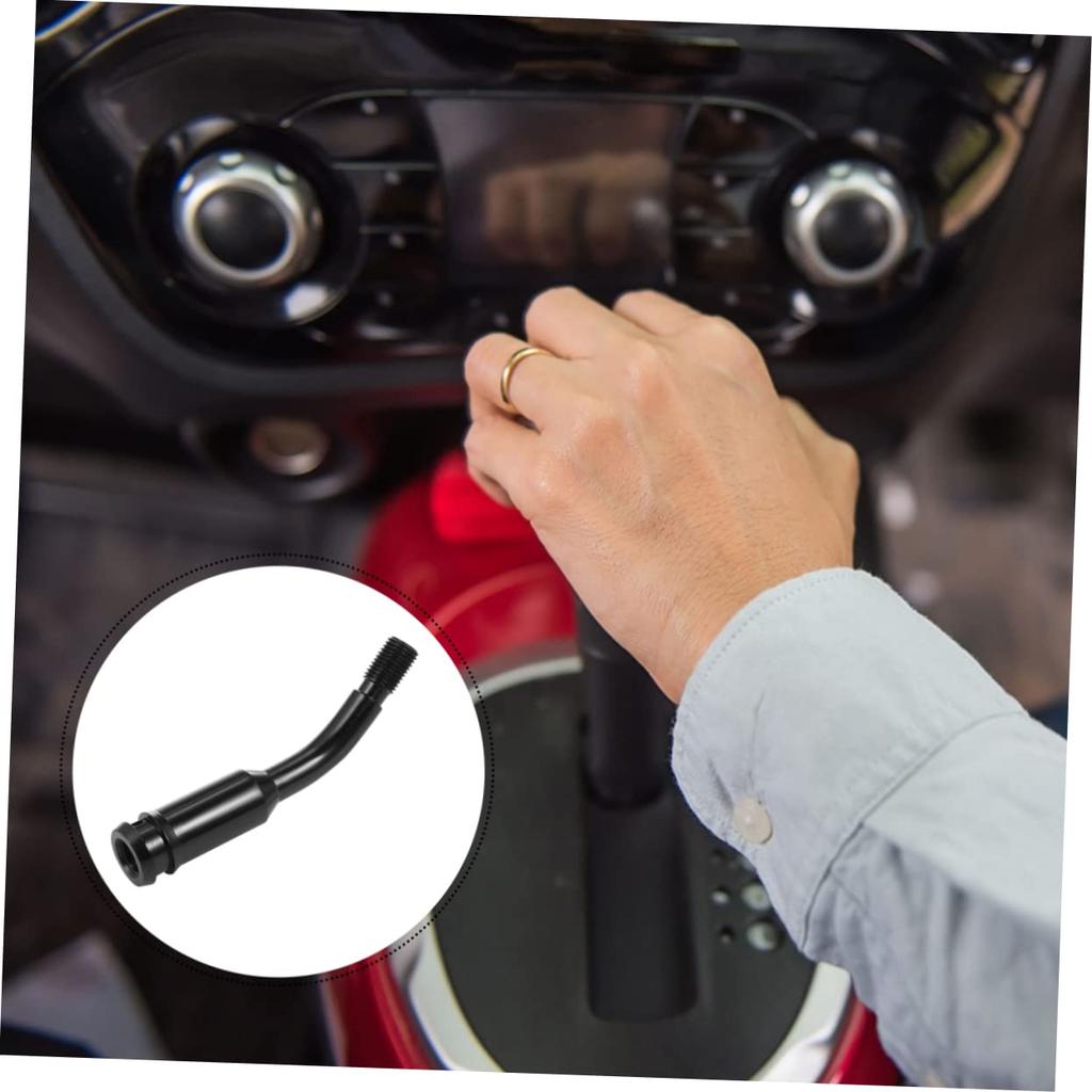 SUPVOX Extension Rod Gear Knob Extender Carbon Fiber Knob Knob Stick Shifter Gear Shift