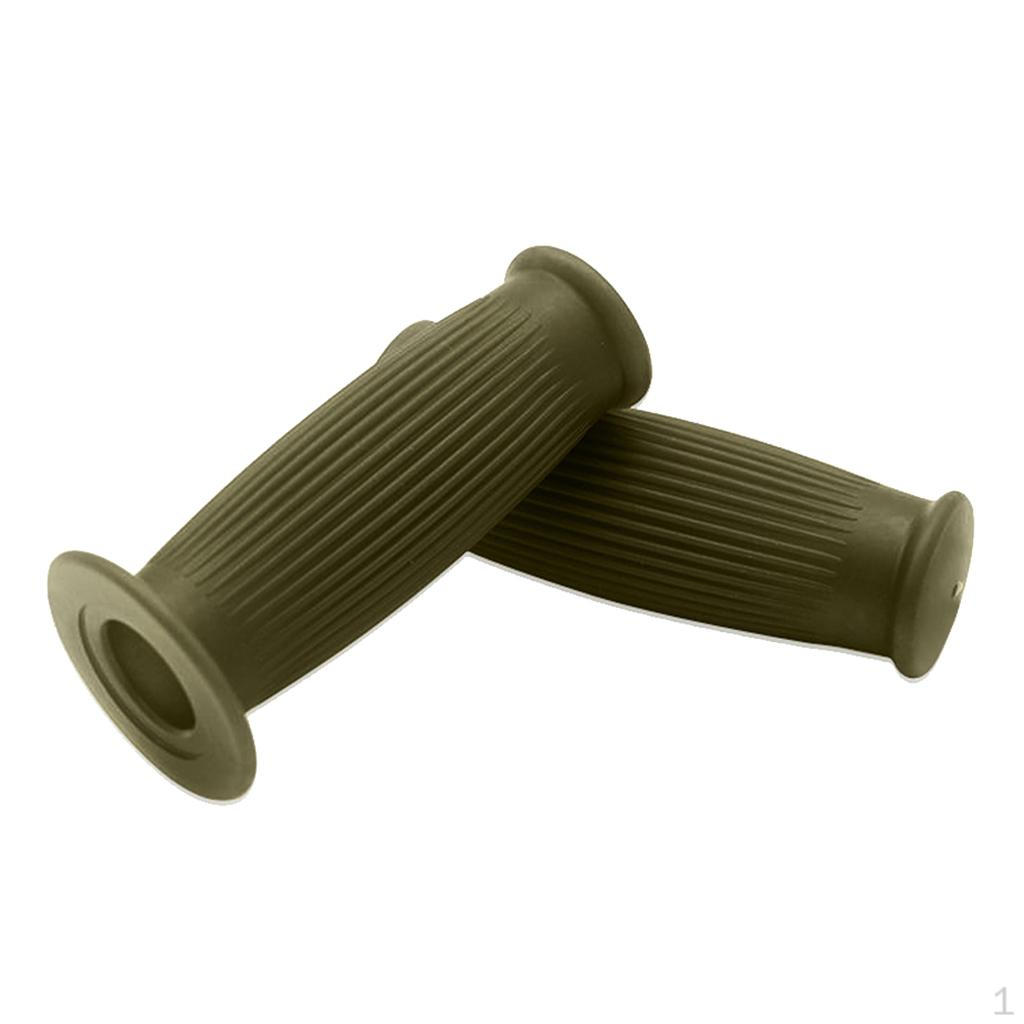 2Pcs Motorcycle mm Handlebar Hand Grips Universal