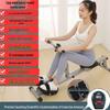Magnetic Rowing Machine: Hydraulic, Water & Air Resistance Leg Strength Trainer for Family Fitness