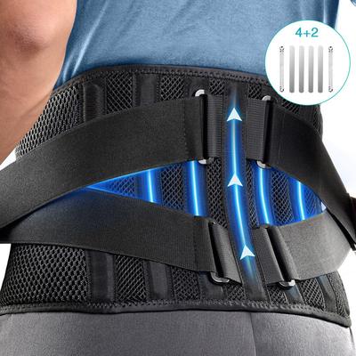 Sportliche verstellbare Lendenwirbelsäulenstütze, rutschfest, atmungsaktiv, Taillenstützgürtel für Übungen, Fitness, Radfahren, Laufen, Tennis, Golf