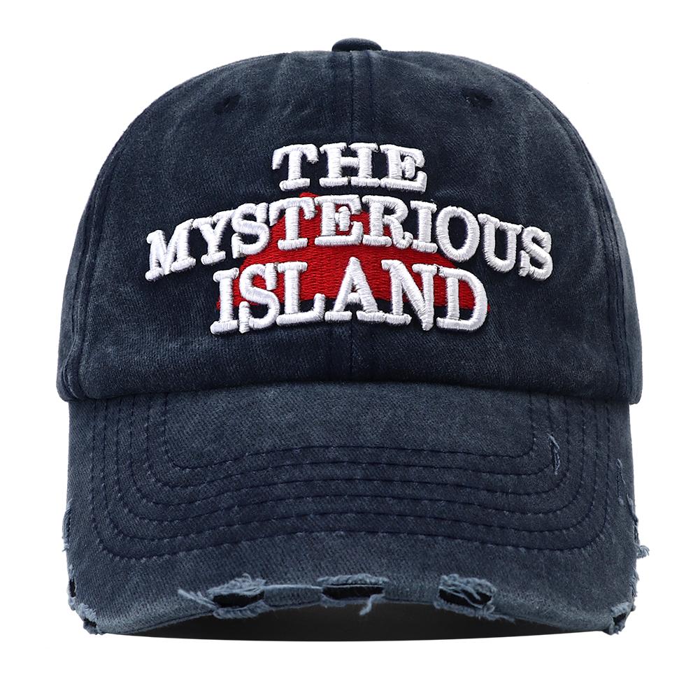 

The Mysterious Island Letter Embroidery Cotton Baseball Cap For Men Women Fashion Casual Vintage Snapback Hat Visor Hip Hop Caps Adjustable