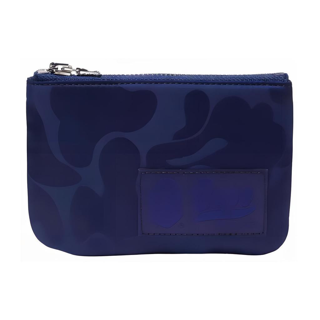 A BATHING APE Bape Nylon Wallet Regular Men's Blue/Black/White 1J70190001