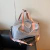 Sac de sport pour femme, sac de voyage sec et humide, sacs à main multifonctions, fourre-tout de natation, sac à bandoulière, sac de sport pour week-end, sac de sport pour chaussures de yoga