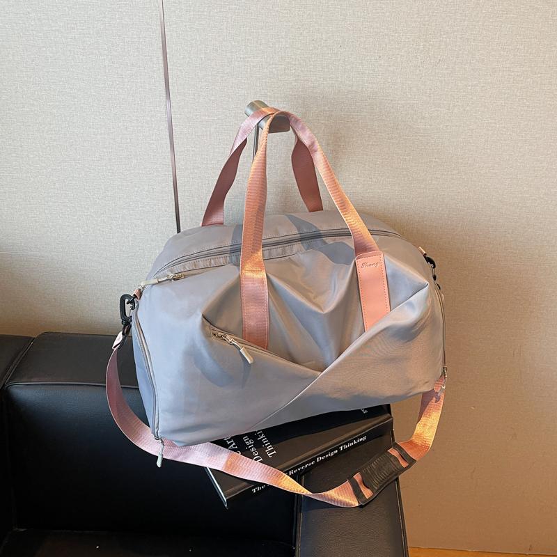 Sac de sport pour femme, sac de voyage sec et humide, sacs à main multifonctions, fourre-tout de natation, sac à bandoulière, sac de sport pour week-end, sac de sport pour chaussures de yoga