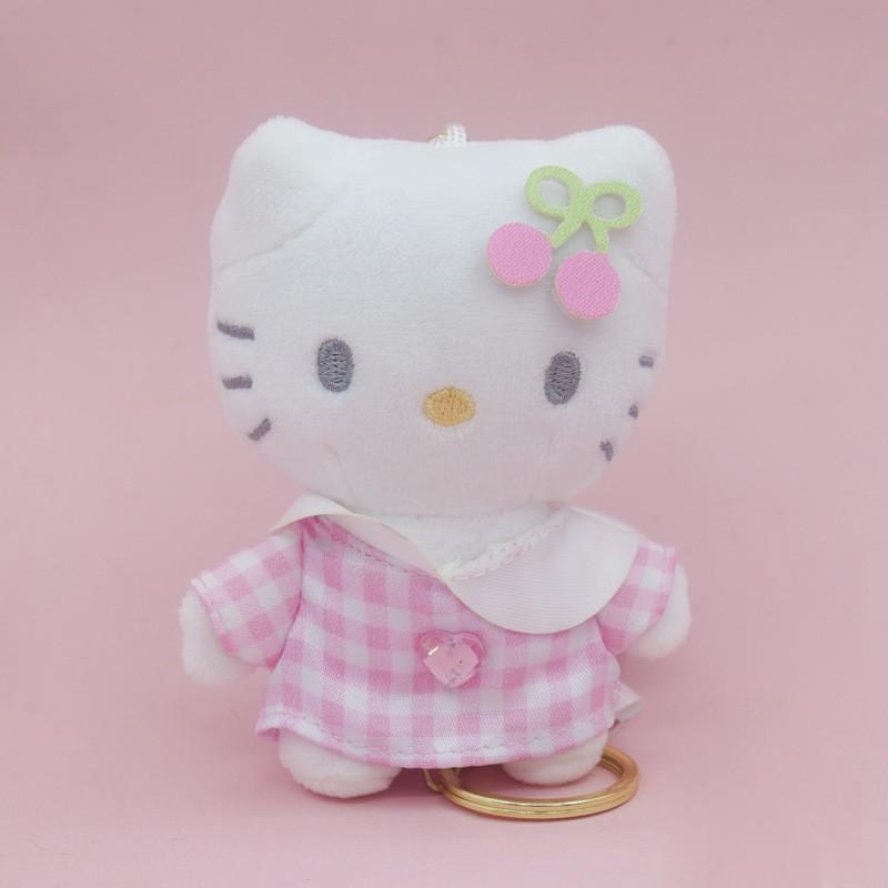 Sanrio Hello Kitty Heart Keychain With Plush Nurse Angel Design For Kids And Collectors