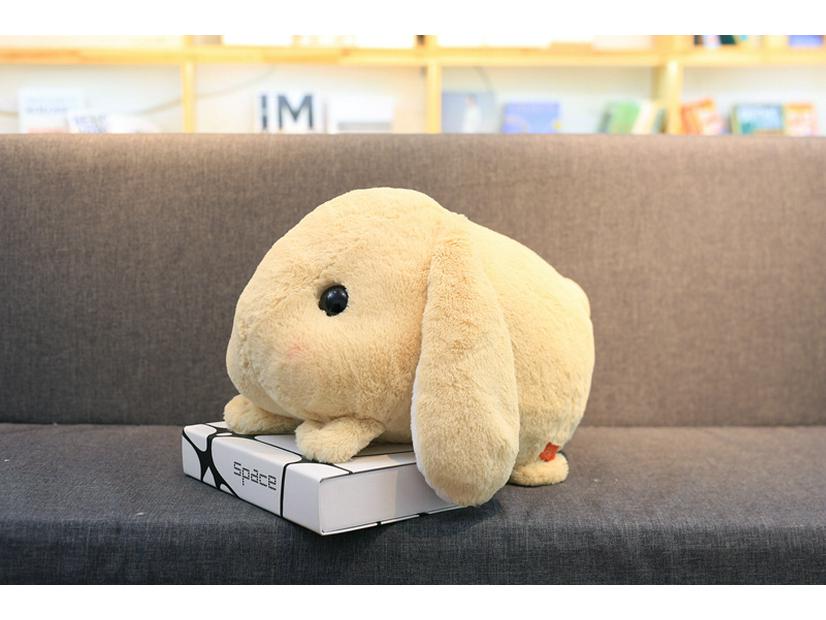 "Lop-Eared Rabbit Plush Pillow Toy - Big-Eyed, Soft Doll for Kids"