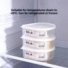 Sealed Dumpling Skin Storage Box Fresh-keeping Freezing Organizer  Home Use