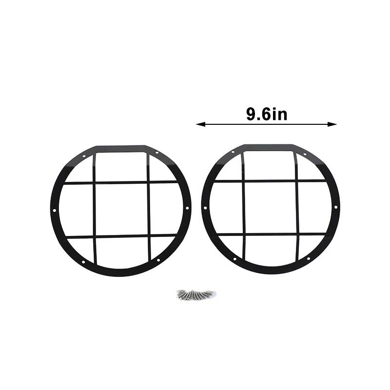 Car Headlight Metal Decoration Lamp Protective Cover for Suzuki Jimny 2019 Up Exterior Accessories