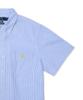 POLO RALPH LAUREN Custom Fit Seersucker Hemd - Blau