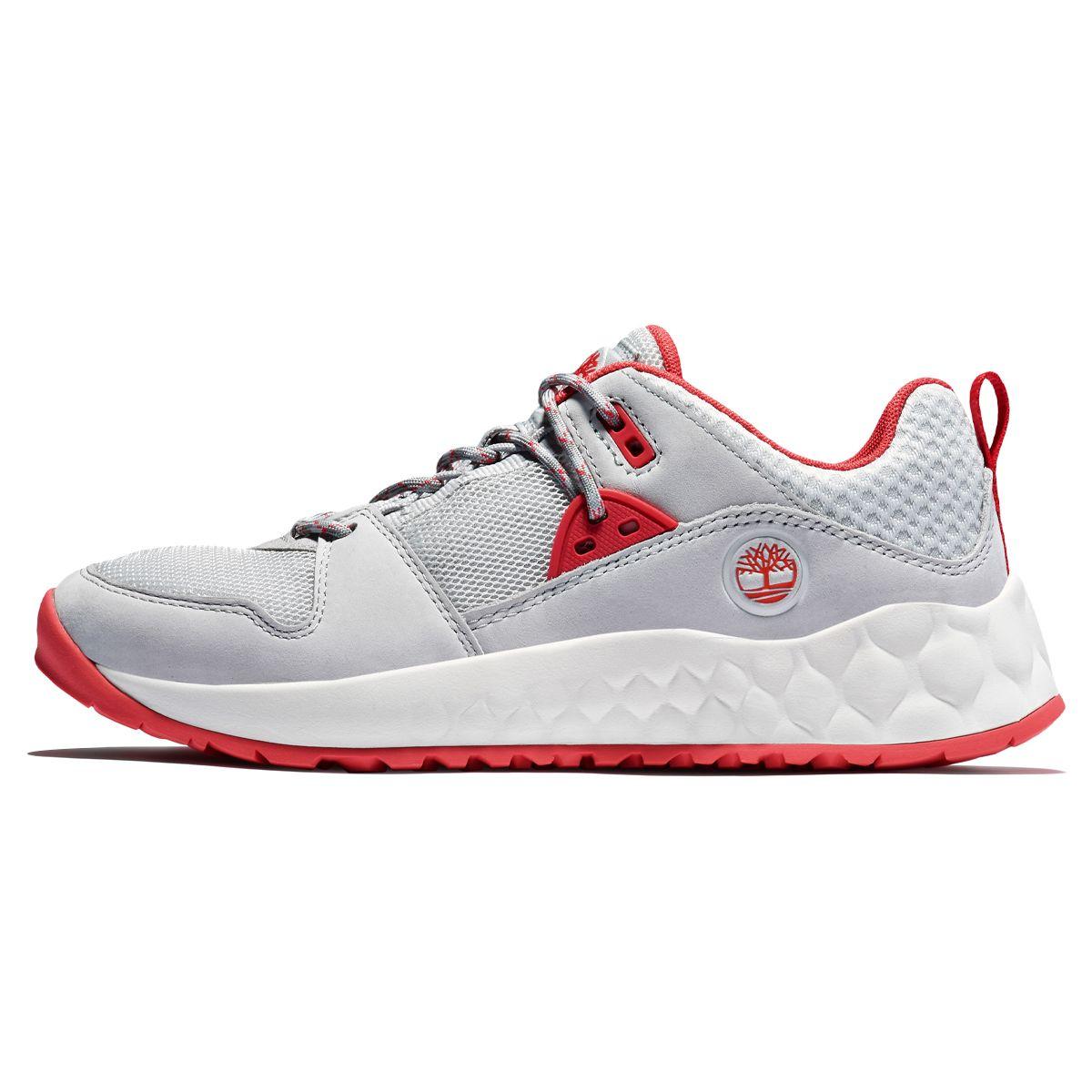 

Timberland Кроссовки женские Solar Wave Low Top, серые, красные A2BDXM29 39