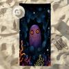 Sea Creature Towel For Outdoor Camping Beach Towel Super Absorbent Quickdrying Summer Towel Sports Sweat Towel