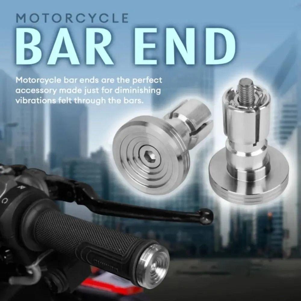 Shock-absorbing Motorcycle Handlebar End Plugs Motorcycle Grips Ends Handlebar Protection