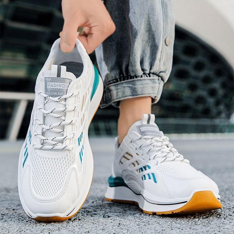 Mesh Upper Breathable Running Sports Shoes for Men High Quality Low Price Gym Simple Jump Designer Stylish Man Casual Sneaker