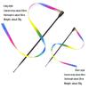 Plush Feather Cat Teaser Stick with Bell - Stress Relief and Fun Self-Entertainment Toy