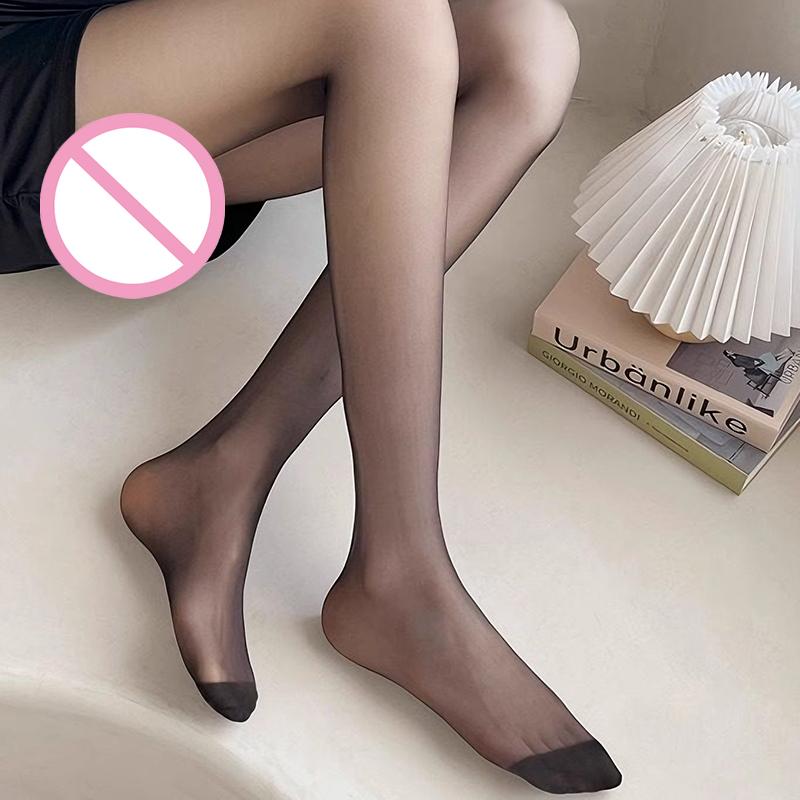 Ultra-Dunne Sexy Witte Naadloze Volledig Transparante Onzichtbare Panty's Voor Vrouwen