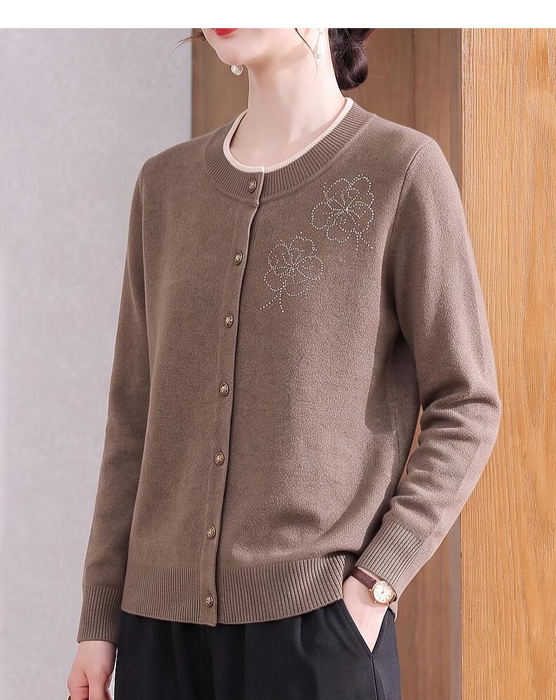 Tucano Women's Fleece-Lined Long-Sleeve Knit Sweater