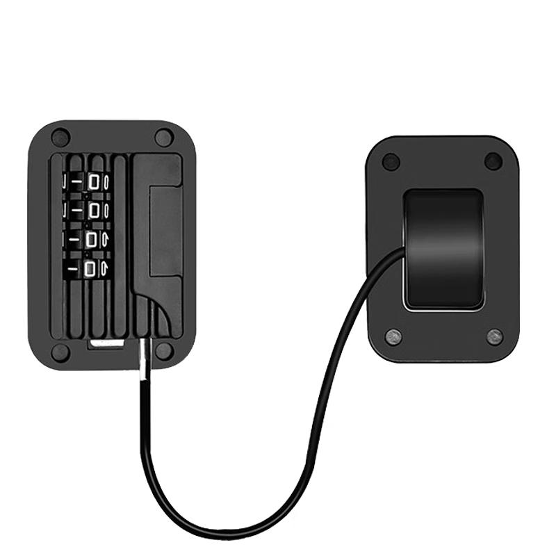 Hesdiger HGJ-286 Punch-Free 4-Wheel Password Window/Drawer Safety Lock Punch-Free Safety Lock