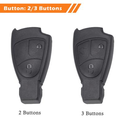 2/3 Buttons Flip Folding Remote Key Shell Car Case Fob Cover For Mercedes Benz C B E Class W203 W211 W204 YU BN CLS CLK