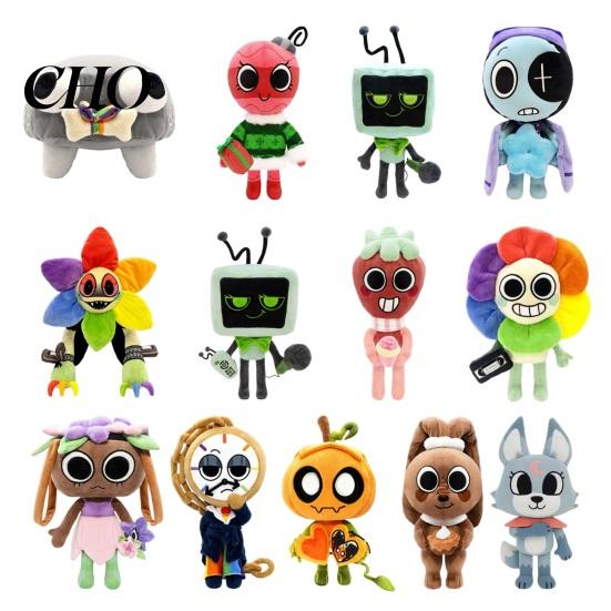Adorabile Peluche Espressione Cartone Animato Bambola Horror, Morbido Peluche Giocattolo per Fan di Giochi, Giocattolo da Collezione Gaming Carino Pezza Bambola Bambini Ragazzi Ragazze, Compleanno