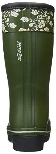 Fukuyama Rubber My Rose Men's Khaki Gardening Boots, Small, Size 3E