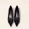 Flat-bottom Anti-slip Pointed Toe Breathable Single Shoes for Women, Versatile Shoes