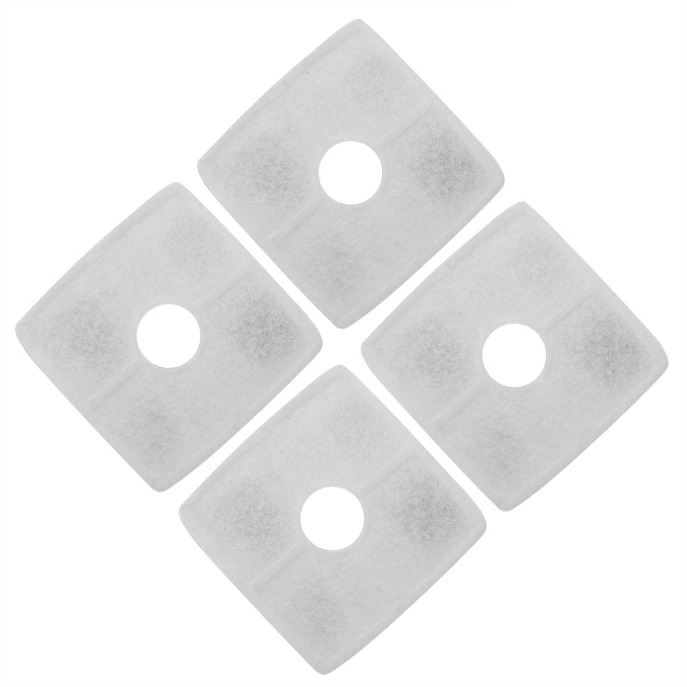 4 Stück Katzenbrunnenfilter Aktivkohlefilter für Katzen-Hundebrunnen Wasserspender4 Stück quadratischer Filter