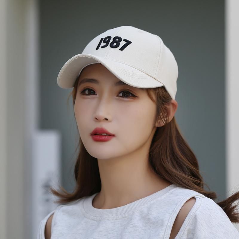 Four Seasons New Cap Children's Summer Hard Top Sunscreen 1987 Baseball Cap Men's and Women's