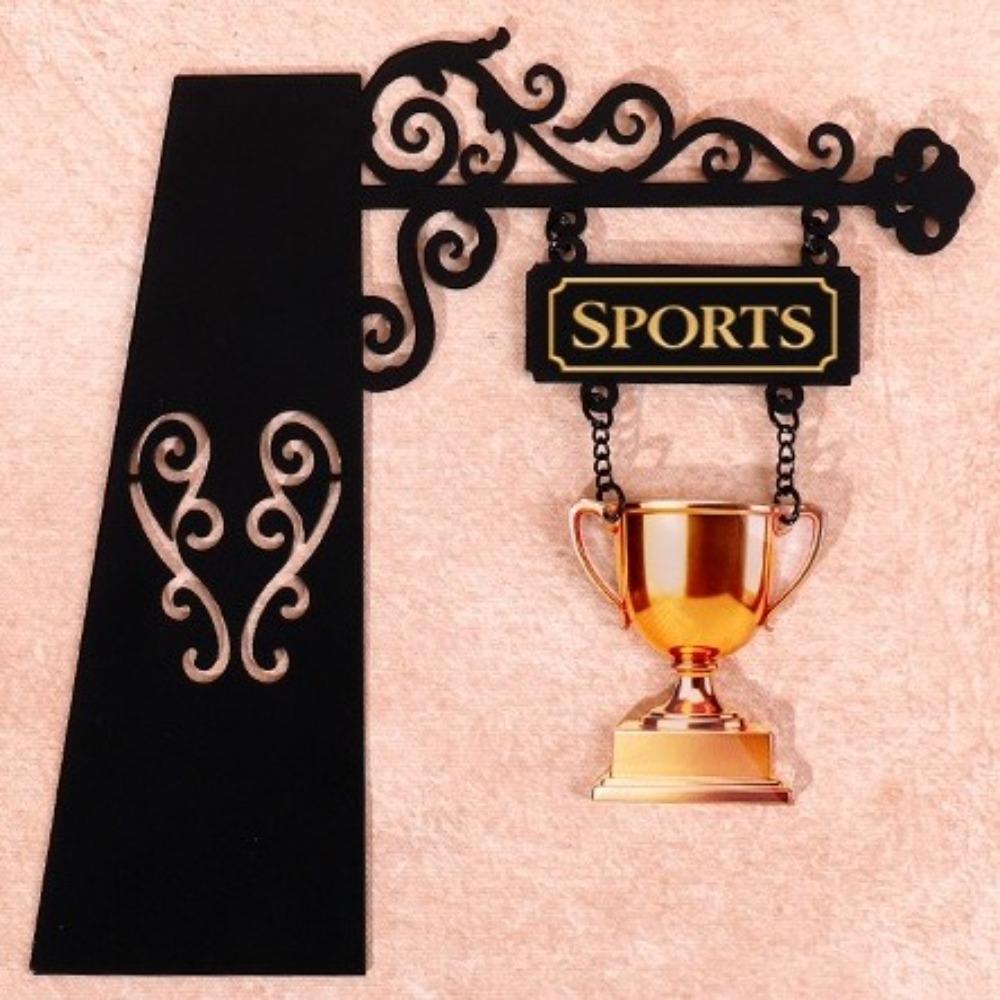 Lightweight Bookend Hanging Plaque Creative Book Partition Board Shelf Organizer  Study Desk