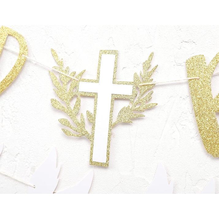 God Bless Decorations - Baptism & First Communion Banners, Garlands & Backdrops for Boy/Girl