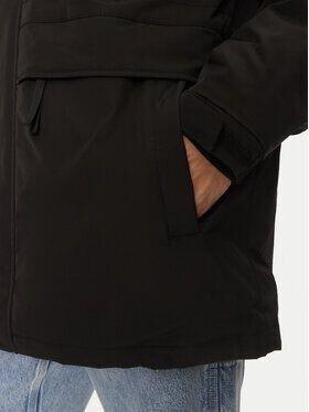 Зимняя куртка Tommy Hilfiger Parka Tech Canvas Hooded Parka schwarz