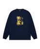LMC Bear Univ Long Slv Tee Navy