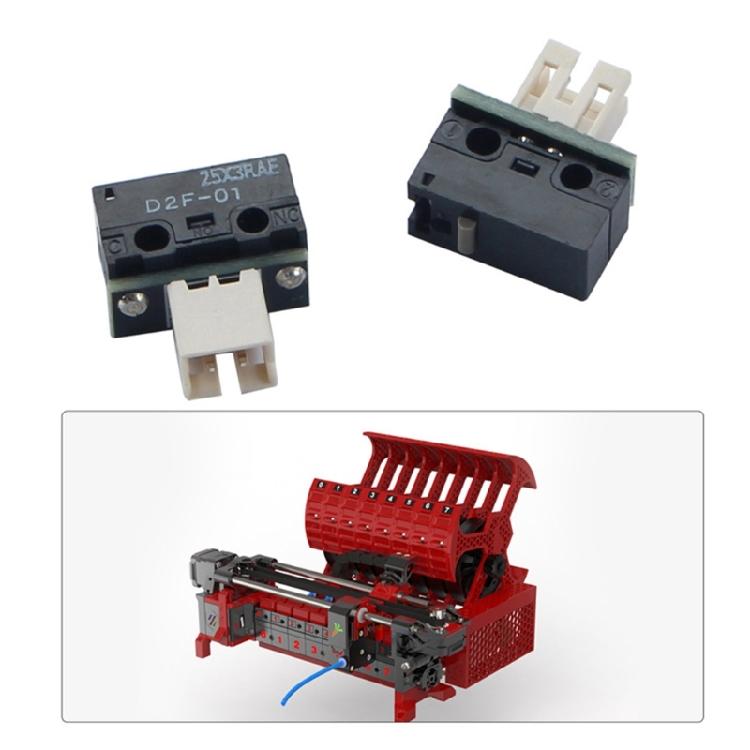 1/8Pcs Mechanical Switches D2F-01 Limit Switches for ERCF V2 End Stop PH2.0 Port 3D Printer Part Accessories