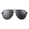 Goodr Blackout Polarized Aviator Sunglasses for Men Black Solid Black UV400 No M Operation & Women, Frame, Non-Reflective Lenses, Protection,