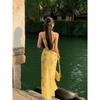 Elegant Floral Maxi Dress - Summer Sexy Beach Vacation Outfit