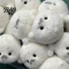 Seal Plushie Gift Cute Baby Plush Keychain, Soft Fluffy White Mini Bag Kawaii Keychain Charm, Stuffed Ocean Animal Key Ring Accessory for Backpack